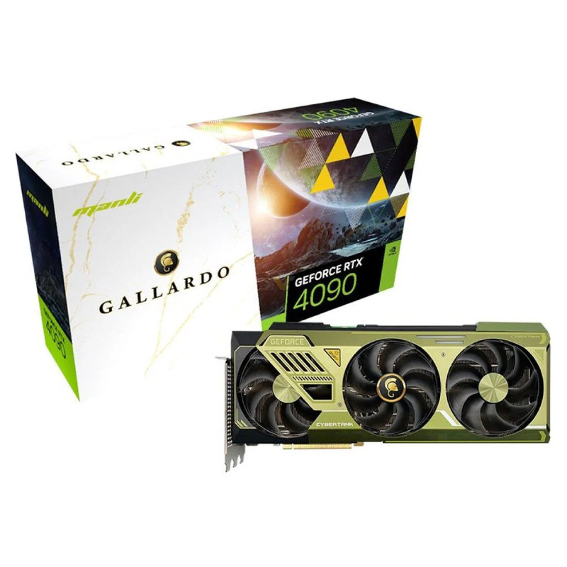 Manli GeForce RTX 4090 Gallardo 24GB GDDR6X Graphics Card - كرت الشاشة